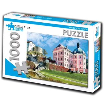 Puzzle Tourist edition Bečov nad Teplou č.22 1000 dílků