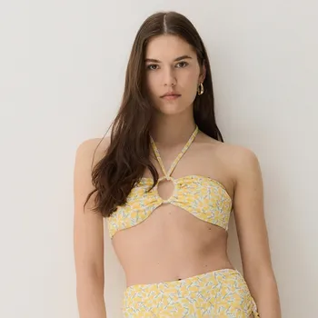 Dámské plavky Reserved - Vrchní díl plavek - žlutá - 593CR-11X - 593CR-11X-40