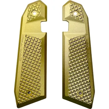 Airsoft CTM TAC CTM hliníkové střenky pro rám AAP-01 FUKU-2, typ A - Zlatá