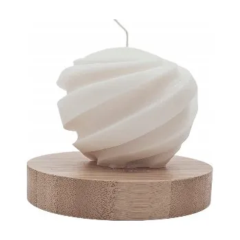 Svíčka Sójová vonná svíčka 6,5 cm 211,4 g Koule Spirala Citronella