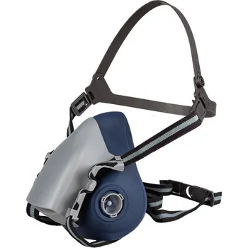 Plynová maska SPARTUS® 75G (velikost L) Polomaska ochranná, dýchací, bez filtrů