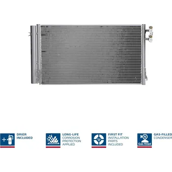 Výparník klimatizace Kondenzátor, klimatizace NISSENS 94873