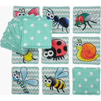 Pexeso Látkové pexeso - hmyz Dárkové balení: ne