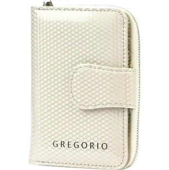 Módní dámská kožená peněženka Gregorio Maeve, krémová
