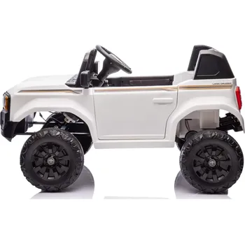 Dětské elektrovozidlo RKToys Elektrické autíčko Toyota Land Cruiser PRADO bílá