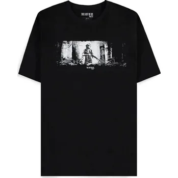 Pánská móda Difuzed tričko The Last of Us Ellie Wanderlust Černá