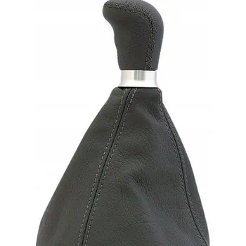 Hlavice řadicí páky RUKOJEŤ ŘADÍCÍ PÁKY S RUKÁVEM MĚCH POPELAVÁ KŮŽE