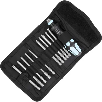 Šroubovák Wera 136090 Šroubovák s bity z nerezové oceli Kraftform Kompakt 41 Christmas (Sada 11 dílů)