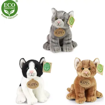 plyšák Rappa kočka sedící 20 cm