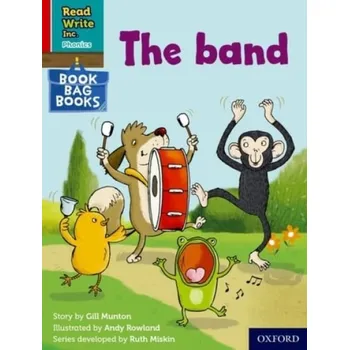 Cizí jazyk Read Write Inc. Phonics: The band (Red Ditty Book Bag Book 7) - Munton, Gill