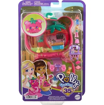 Polly Pocket kompaktní sada Jahodový medvídek