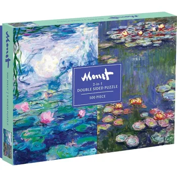 Puzzle Galison Oboustranné Monet 500 dílků
