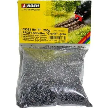 Modelová železnice NOCH PROFI štrk "Žula" šedá, 250g NO09363