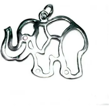 Přívěsek Stříbrný přívěsek velký slon - DN212 (Stříbrný přívěsek slon)