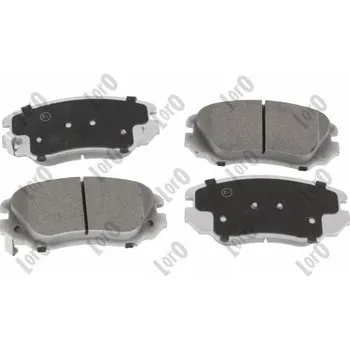 Brzdová destička Sada brzdových destiček, kotoučová brzda ABAKUS 231-01-121