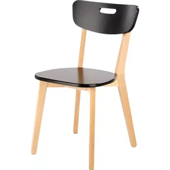 Jídelní židle Dřevěná židle Niko Bílá