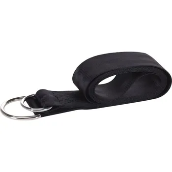 Houpací síť Sada upevňovacích popruhů k závěsnému lehátku, 2 ks , černá