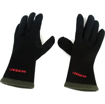 Rybářské oblečení Behr Neoprenové rukavice s fleecovou podšívkou Icebehr Titanium Neopren-Velikost XXL