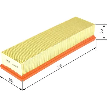 Vzduchový filtr Vzduchový filtr BOSCH 1 457 433 159