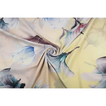 Umělé hedvábí / Silky květy pastelové barvy