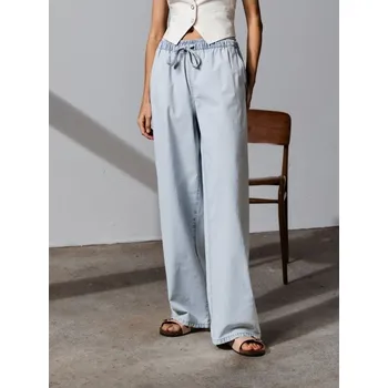 Sinsay - Džíny wide leg - modrá - 486CX-05J - 486CX-05J-32