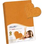 BELLATEX Prostěradlo froté Oranžová 180x200 cm