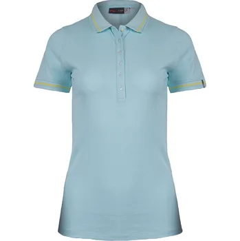 Dámská móda Kjus Women Sanna 2.0 Polo S/S 36, Capri/White, dámské