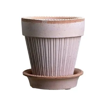 Květináč Květináč Simona s podmiskou Raw Rosa 18 cm