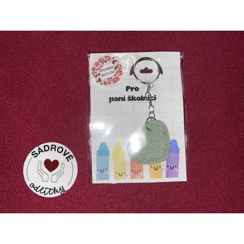 HandMade by VeJa Dárková karta - pro paní školníci (pastelky)