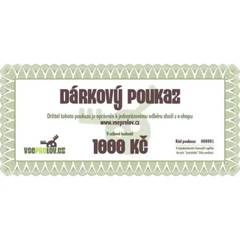 Dárkový potravinový koš Adam Štencl Dárkový poukaz Verze: 1000 Kč