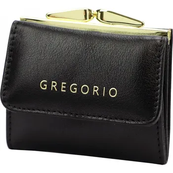 Peněženka Trendy dámská kožená mini peněženka Gregorio Paraska, černá