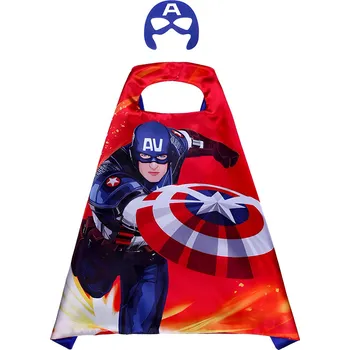 Karnevalový kostým Marvel Karnevalový plášť a maska Avengers - Kapitán Amerika