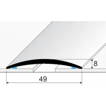přechodová lišta Přechodová lišta široká 49 mm Barva: bronz E03, Délka: 270 cm, Montáž: Šroubovaná
