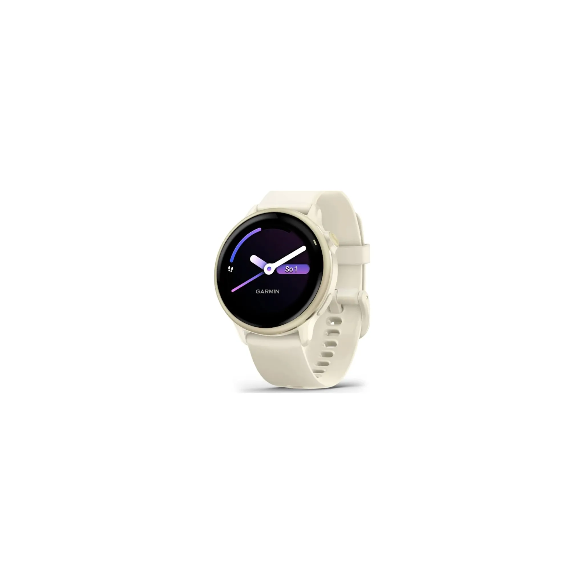 Fotografie 1 - Chytré hodinky Garmin vívoactive 6 Lunar Gold/Bone