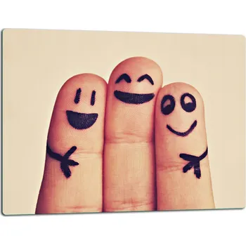 Kuchyňské prkénko Krájecí deska TMK ArtDeko sklo 1 ks