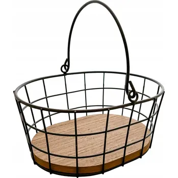 Obraz Kovový koš na ovoce, béžový