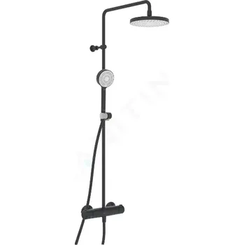 Sprchový set Hansa Micra Sprchový set 200 s termostatem, Thermo Cool, matná černá, 4435013033