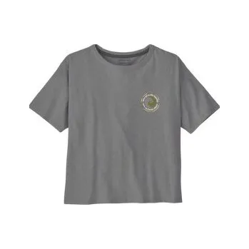 Dámské tričko Patagonia Unity Fitz Easy Cut Responsibili-Tee Women Gravel Heather šedá L