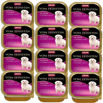 Krmivo pro psa ANIMONDA PAŠTIKA SENIOR - DRŮBEŽÍ, JEHNĚČÍ PRO PSY 12x150g