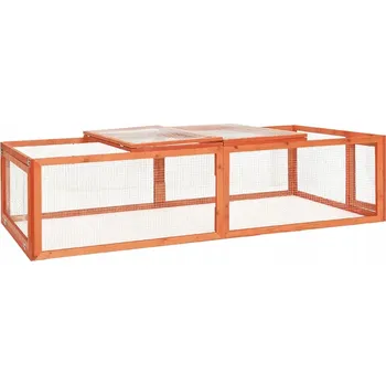 Klec pro králíka, 183x90x46,5 cm, jedlové dřevo