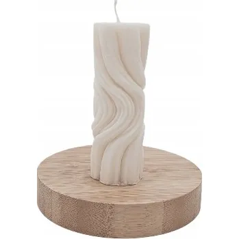Svíčka Vonná svíčka Sloupek 9,8 cm Vanilka