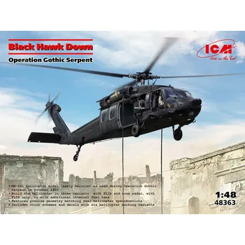Plastikový model 1:48 Black Hawk Down, Operation Gothic Serpent
