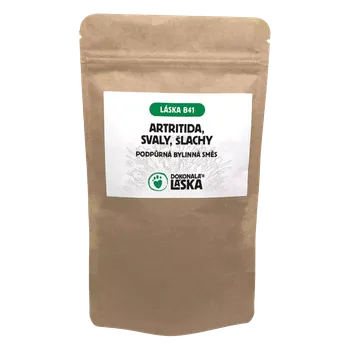 Dokonalá láska LÁSKA B41 ARTRITIDA, SVALY, ŠLACHY – bylinná směs 100g