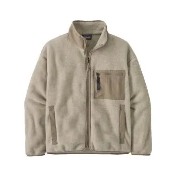 Dámská mikina Patagonia Synch Jacket Women Oatmeal Heather w/Seabird Grey hnědá S
