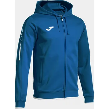 Pánská mikina JOMA OLIMPIADA MIKINA S KAPUCÍ PÁNSKÁ - Modrá - velikost 4XL