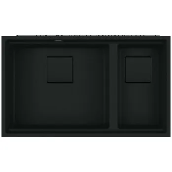 Granitový dřez Franke KNG 120/2 matná černá