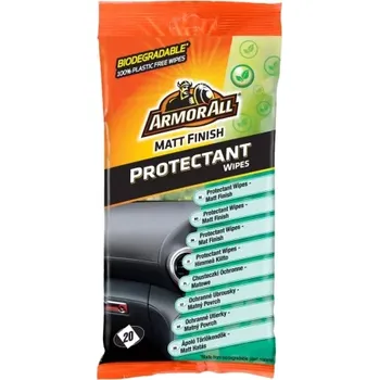 ARMOR ALL ArmorAll Utěrky na plast matné – wipes 20ks