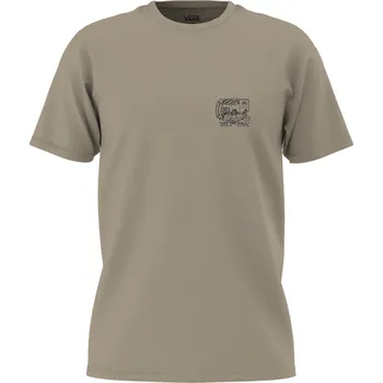 Pánské tričko Tričko z Vans - New Stax Hood - Muži - šedá