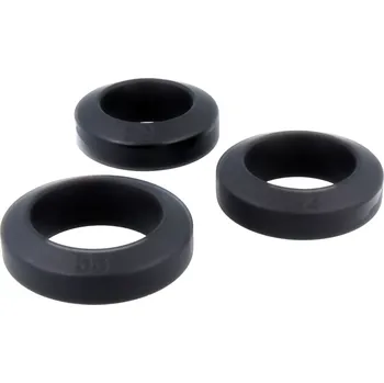 Titus Silicone Series Stackers Cock & Ball Rings 3 Pack, 3 silikonové erekční kroužky s průměrem 29, 32 a 35 mm