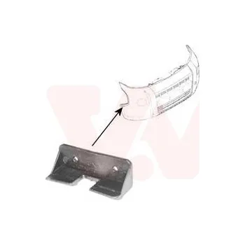 Nárazník Držák, nárazník VAN WEZEL 0976568